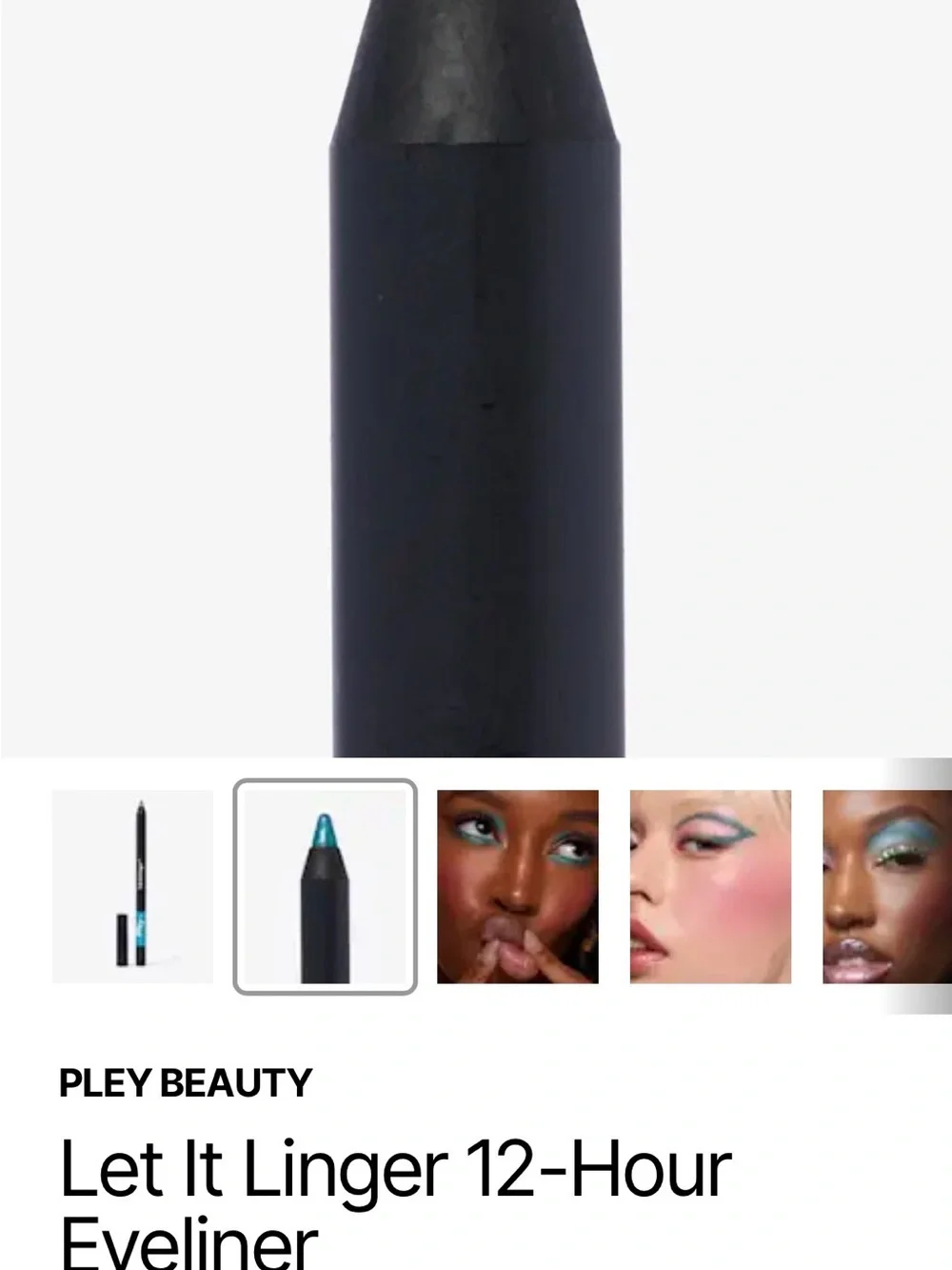 Play Let It Linger Longwear Eyeliner - Aqua
